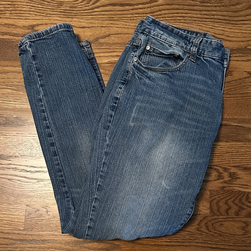 Carbon Men's Straight Leg Jeans in Faded Blue